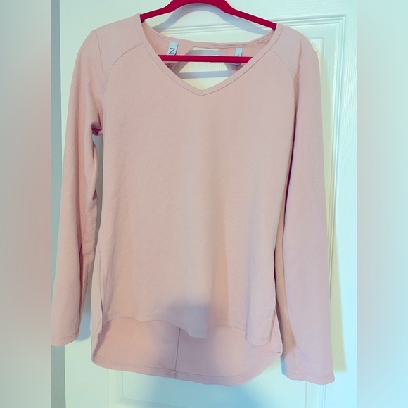 Z By Zella M Activewear Light Sweatshirt Top Pink - Picture 1 of 5